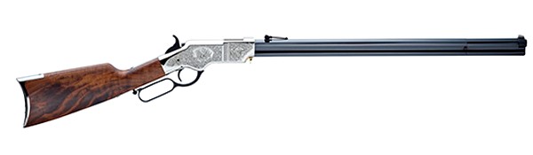 NEW ORIGINAL HENRY SILVER DELUXE ENGRAVED EDITION .44-40 WCF 13RD 24.5IN BARREL H011SD - 556 Black Friday Promotion